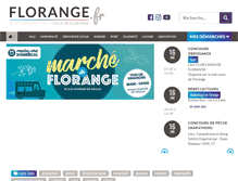 Tablet Screenshot of florange.fr
